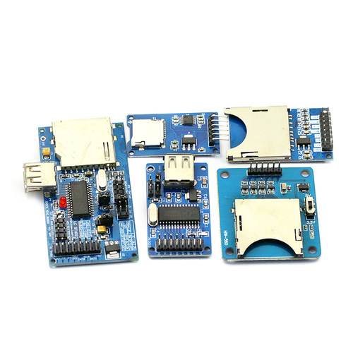 SD卡模块单片机 Micro SD卡模块CH376S SPI接口TF卡读写器 迷你 - 图0