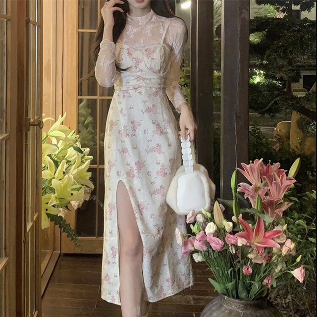 2026 ພາກຮຽນ spring ເສື້ອ lace bottoming ຮູບແບບໃຫມ່ສໍາລັບແມ່ຍິງທີ່ມີຄໍເຄິ່ງສູງບາງແລະເສື້ອຂະຫນາດນ້ອຍສໍາລັບແມ່ຍິງທີ່ມີຕາຫນ່າງເທິງ