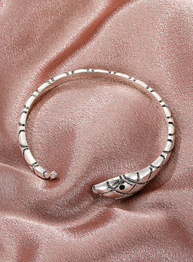 合金哥特暗黑男女通用蛇手镯饰品