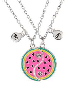 磁吸西瓜创意好朋友项链女