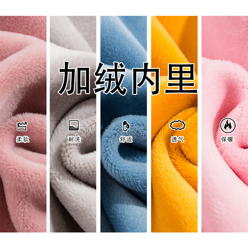 情侣秋冬款圣诞节定制男女加绒卫衣 唐群卫衣