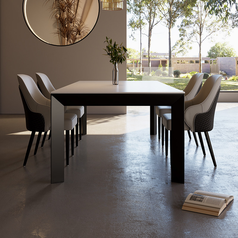 德利丰岩板餐桌大尺寸长方形别墅大户型家用写字台书桌拉米娜定制,淘宝优惠券,粉丝福利购,淘宝优惠卷