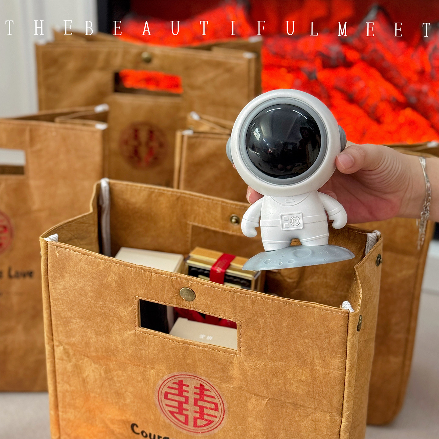 男士伴郎伴手礼袋盒结婚送兄弟朋友实用高级轻奢礼品包装袋杜邦纸,淘宝优惠券,粉丝福利购,淘宝优惠卷