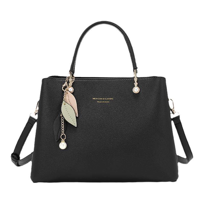 稻草人手提包女2025新款真皮大气上档次包包大容量单肩斜挎妈妈包,淘宝优惠券,粉丝福利购,淘宝优惠卷