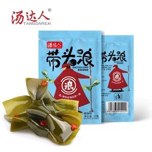 【10袋】汤达人即食香辣海带结