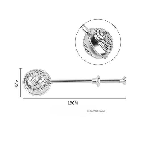 1pc Tea Infuser Fine Mesh Tea Bag Ball for Loose Tea Stainle - 图0