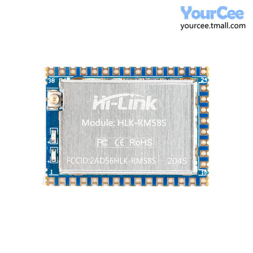 HLK-RM58S智能物联网5g双频WiFi模块BLE蓝牙二合一串口转无线模块 - 图2