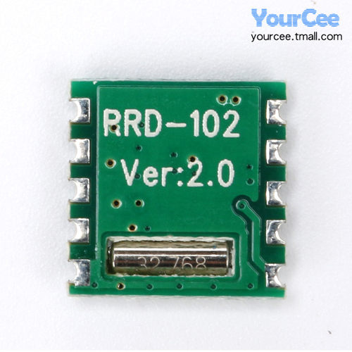 FM/立体声收音模块RDA5807M RRD-102V2.0/3.3V/76-108MHz - 图1