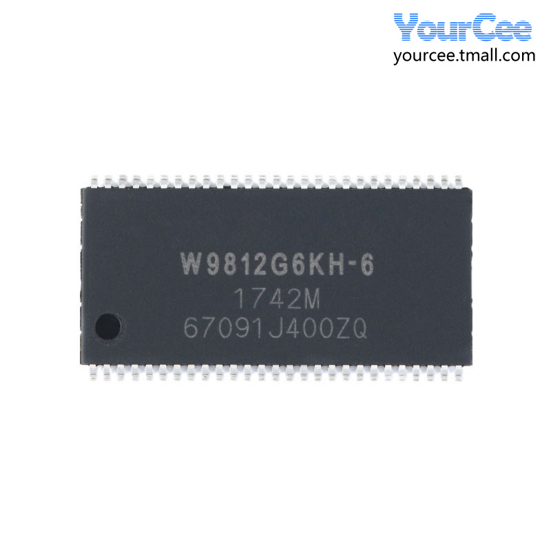 W9812G6KH-6 128Mbits 3.3V 166MHz SDRAM存储芯片 TSOPII-54 - 图1