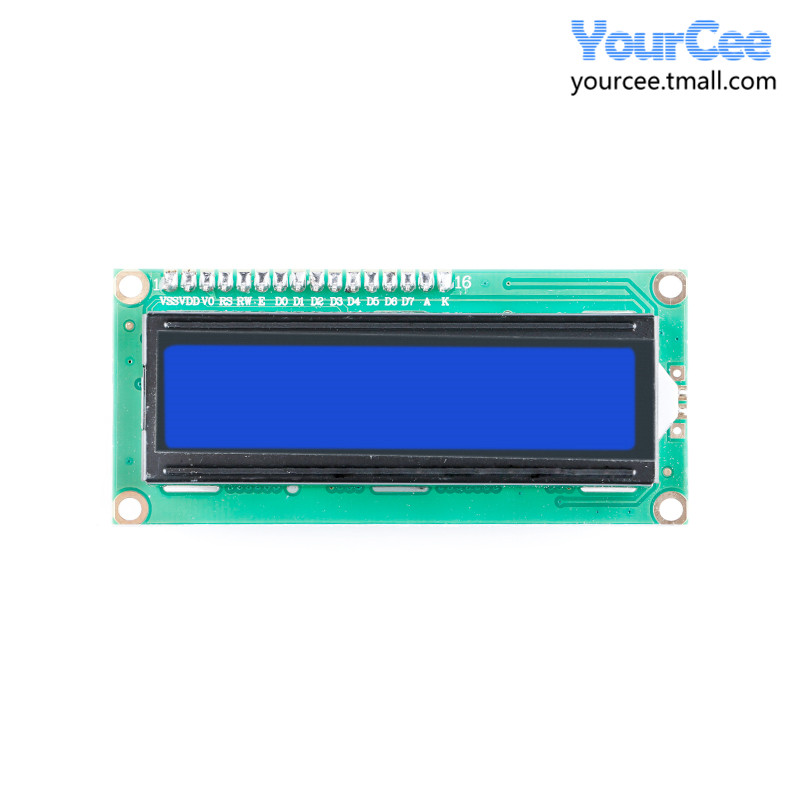 LCD1602A蓝屏模块 IIC/I2C带 1602液晶屏LCD1602液晶屏显示屏模块 - 图1