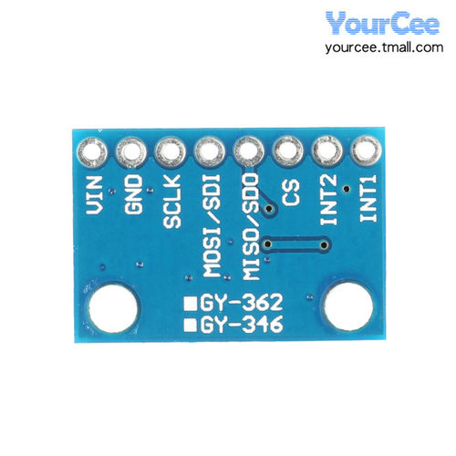 ADXL346 三轴加速度传感器模块 倾斜度检测代替ADXL345 I2C/SPI - 图2