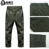 Хлопковый износостойкий осенний комбинезон для работы, защита от ожогов