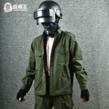 Хлопковый летний тонкий износостойкий комбинезон, защита от ожогов