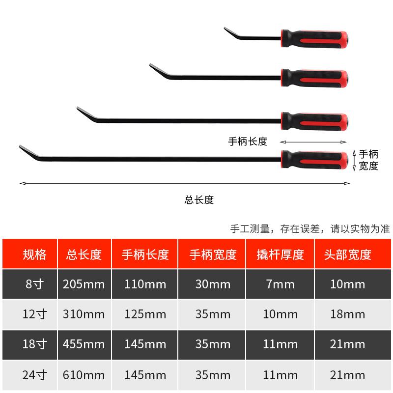 击特大号螺丝刀杆超大长一字可长敲超起子撬长棍加大号改锥工业级-图2