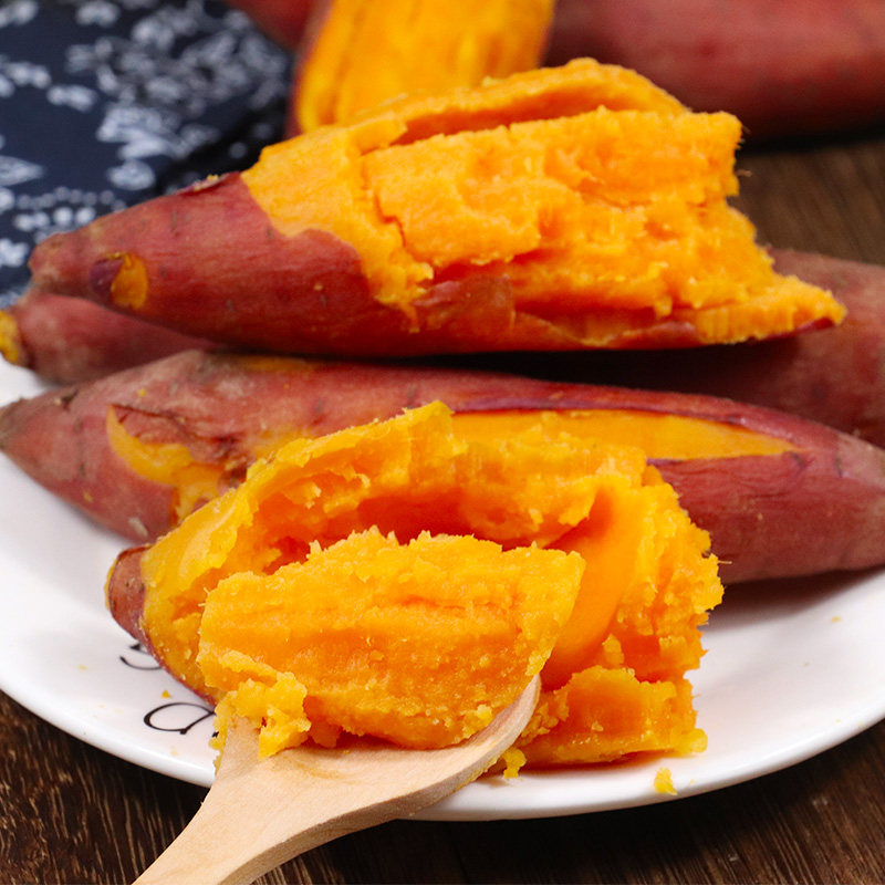 新鲜10斤蜜薯糖心西瓜红板栗沙地 橙江山番薯