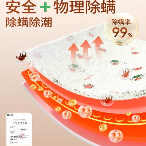 电热毯单人电褥子双人双控调温新款家用学生宿舍正品官方旗舰店 - 图1