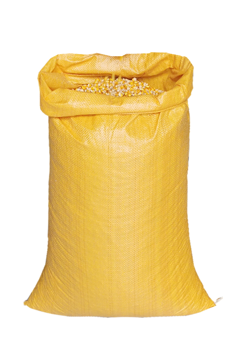亮黄色编织袋防水束口蛇皮袋子粮食袋饲料袋快递打包麻袋定制批发 - 图3