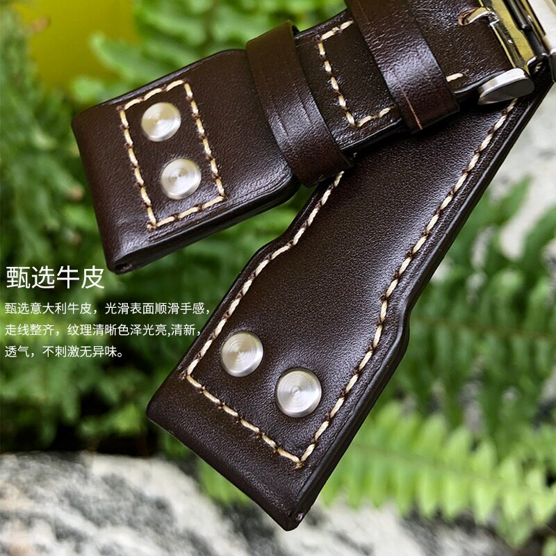真牛皮手表带男万国大飞行员小王子 泰菲格手表配件