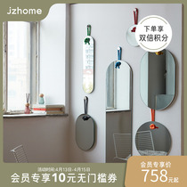 Several to home art mirror Full body mirror wall-mounted full body mirror wall-mounted Nordic full-body mirror wall-mounted home mirror