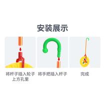 Childrens learning steps pushy aircraft Toys Toy Pushwheels Solo wheels Rollers Push lemonsters Walk Hand Push Wheels