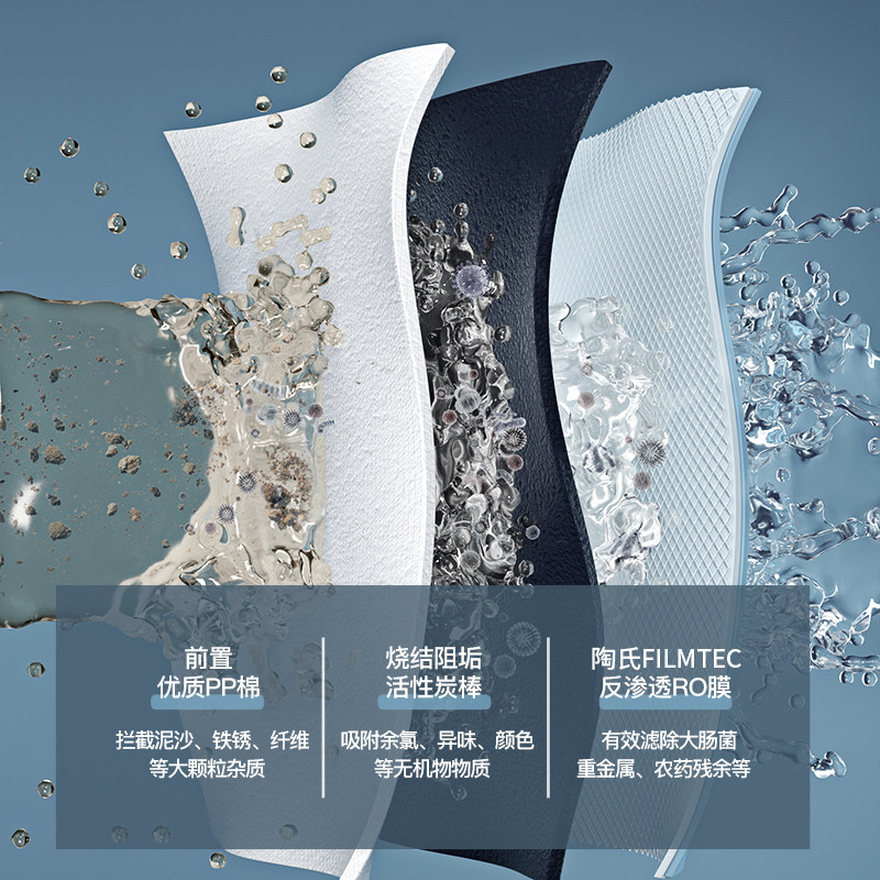 德国蓝宝家用直饮净水器即热式过滤 blaupunkt台式净饮机