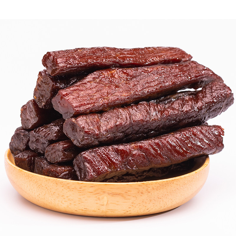 手撕500g*2份内蒙古正宗风干牛肉干 牛有趣牛肉类