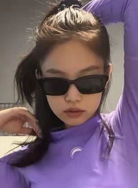 jennie同款ins眼镜女墨镜韩版网