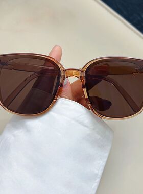 折叠气垫墨镜女新款夏防紫外线防