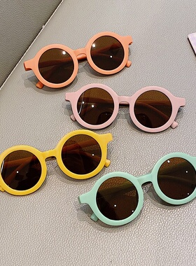 2024款儿童太阳镜潮时尚男女童墨