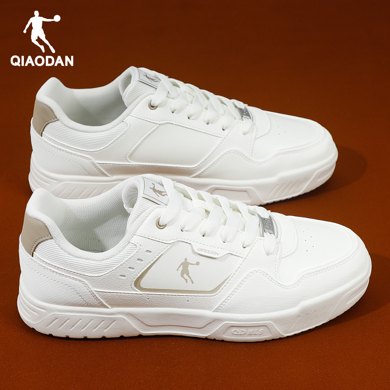 乔丹运动鞋男鞋2025冬季新款百搭休闲鞋子小白鞋正品男士低帮板鞋 - 图1