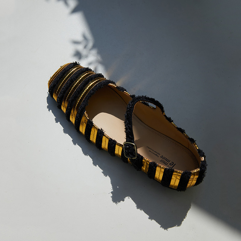 Le' Murmure  破败美学 原创设计玛丽珍平底鞋女进口真皮手工单鞋,淘宝优惠券,粉丝福利购,淘宝优惠卷