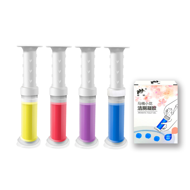 马桶小花凝胶净厕所卫生间洁厕灵 馨郁马桶清洁剂/洁厕剂