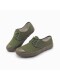 Rubber sole liberation shoes for men and women black wear-resistant canvas