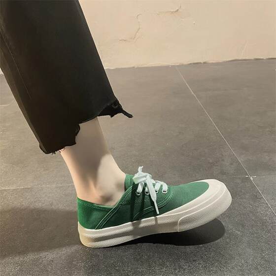 Canvas shoes Korean style versatile casual fashion sneakers trendy shoes