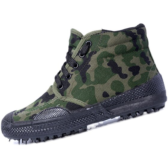 Farm shoes, non-slip, wear-resistant, labor protection, men's and women's high tops