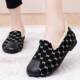 Doudou shoes women's winter plush cotton shoes mother's shoes middle-aged and elderly soft sole comfortable one-leg old Beijing cloth shoes