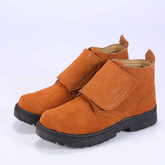 Anti-smash and anti-puncture steel toe cap, anti-scald safety for welders