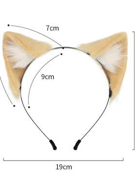 手作日系兽耳发箍cosplay猫耳发箍Lolita配饰网红漫展直播道具