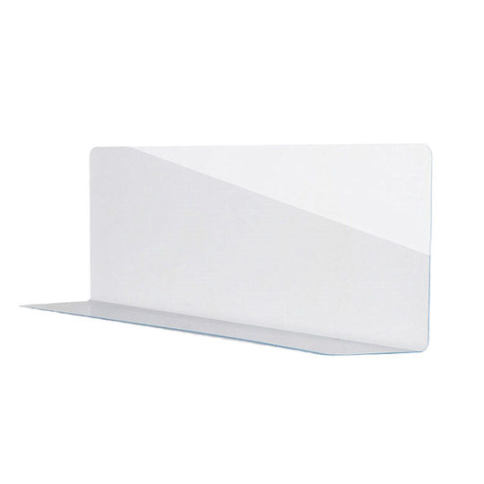 书桌挡板桌面防掉落挡条电脑桌围挡桌缝填充神器墙面缝隙透明挡板