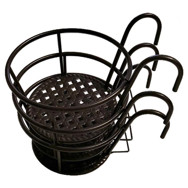 花架阳台悬挂式铁艺花篮栏杆护栏窗台绿萝吊兰花盆架挂架置物架子,淘宝优惠券,粉丝福利购,淘宝优惠卷