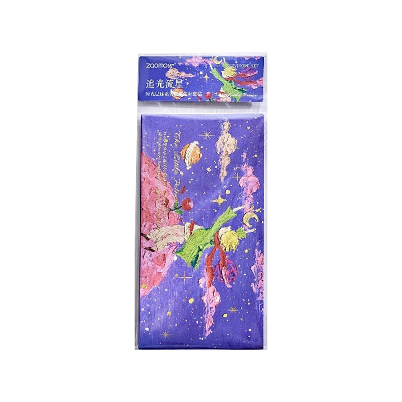 时光星球高颜值烫金信纸信封套装复古浪漫王子玫瑰表白情书信笺,淘宝优惠券,粉丝福利购,淘宝优惠卷