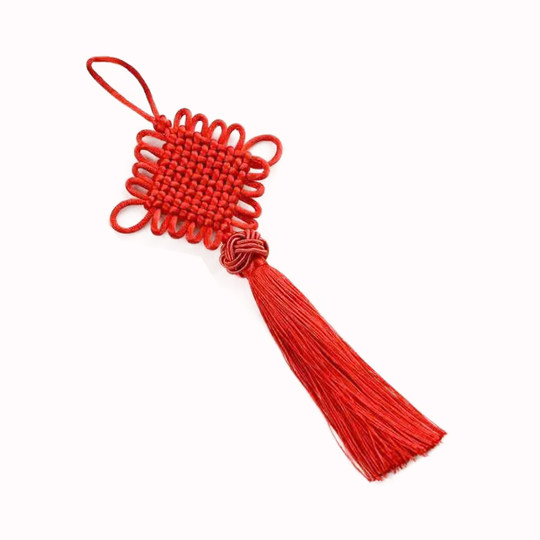 Chinese knot door pendant small living room red