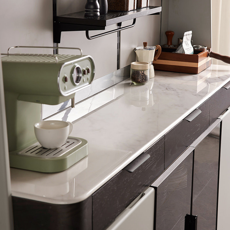 林氏KIDS家居奶油风折叠伸缩餐桌岛台一体新款餐边柜林氏木业清仓,淘宝优惠券,粉丝福利购,淘宝优惠卷