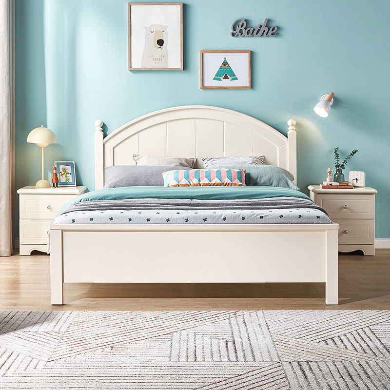 林氏木业儿童床男孩单人高箱公主房 林氏木业kids儿童床