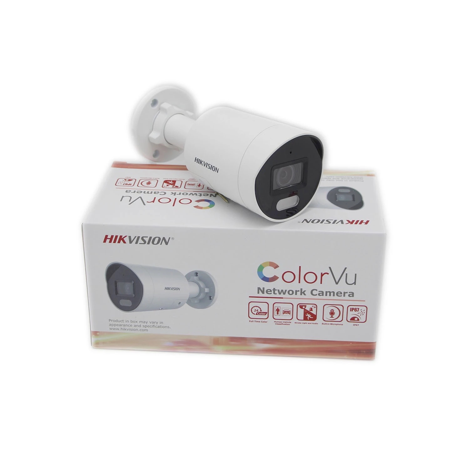 HIKVISION 4MP ColorVu Strobe  Light DS-2CD2047G2-LU/SL - 图0