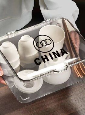 小香风贴大牌diy化妆盒收