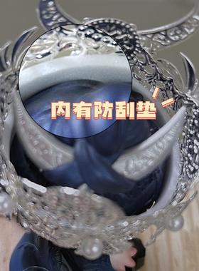 原创苗族迷你头饰sp聆蝶声音悲切之声头饰少数民族苗族帽子