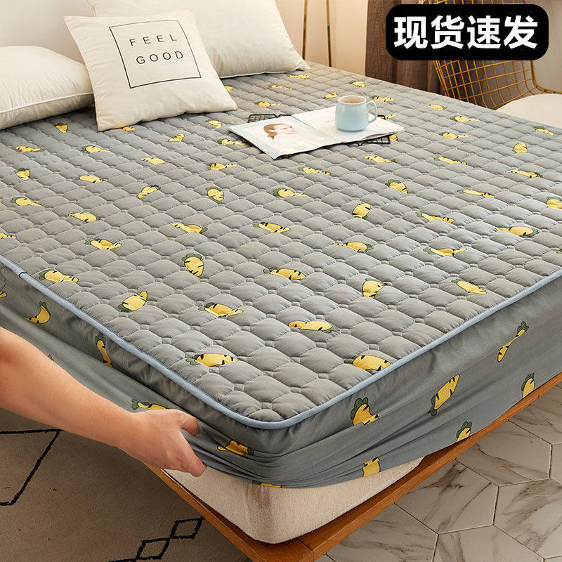 夏季床笠夹棉床罩床垫套席梦思保护套 热品库 性价比省钱购