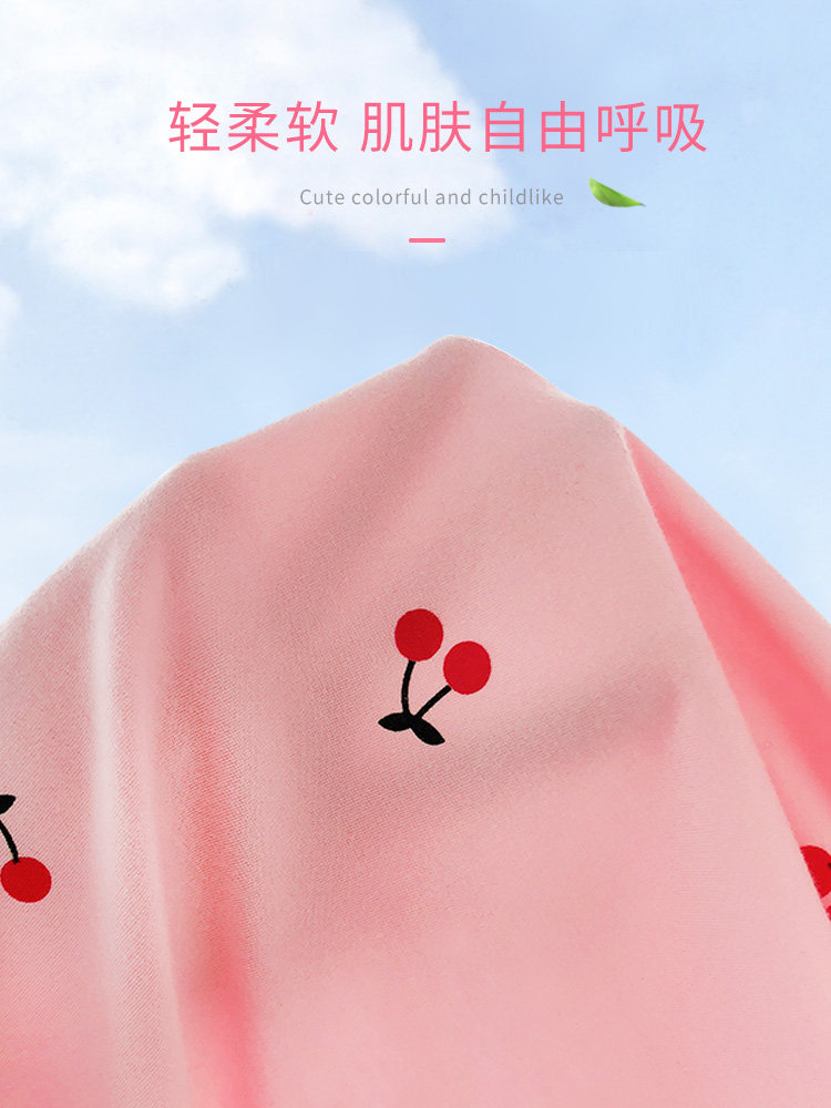 女童夏季棉质公主长袖连体秋装睡裙 婵率睡裙