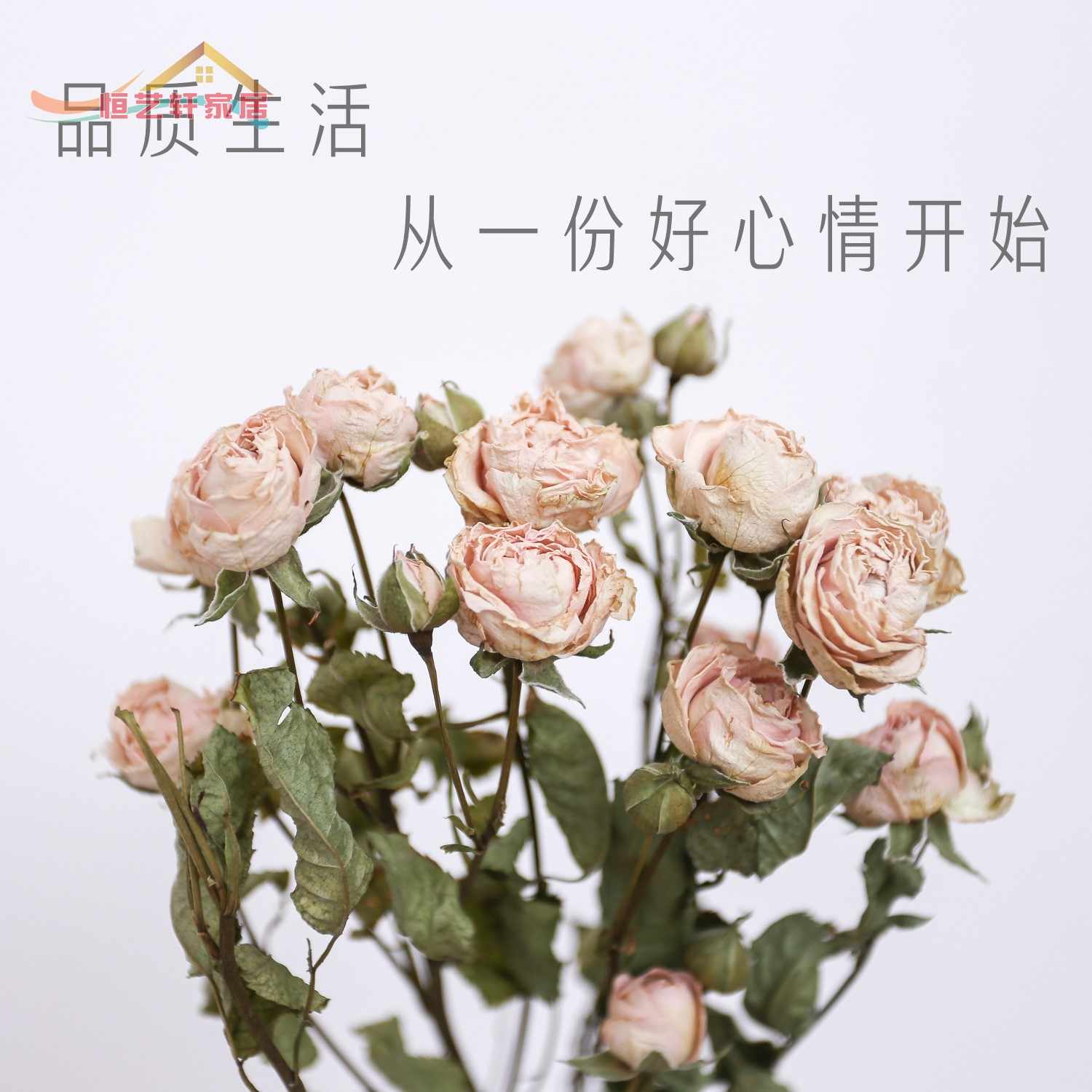 粉蔷薇花束 新人首单立减十元 21年8月 淘宝海外
